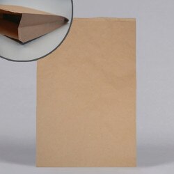 Natural Kraft Gusseted Paper Bags.